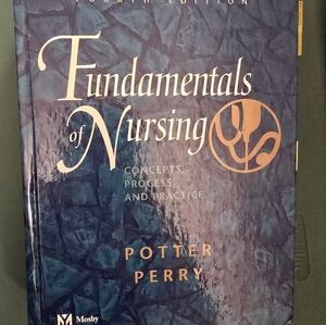 Source Unknown Blue and Gold Nursing Guide